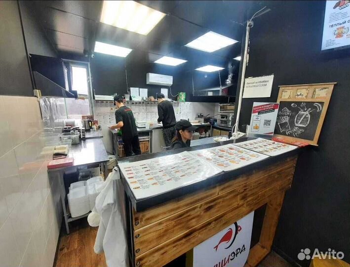 Готовый бизнес франшиза доставки роллов