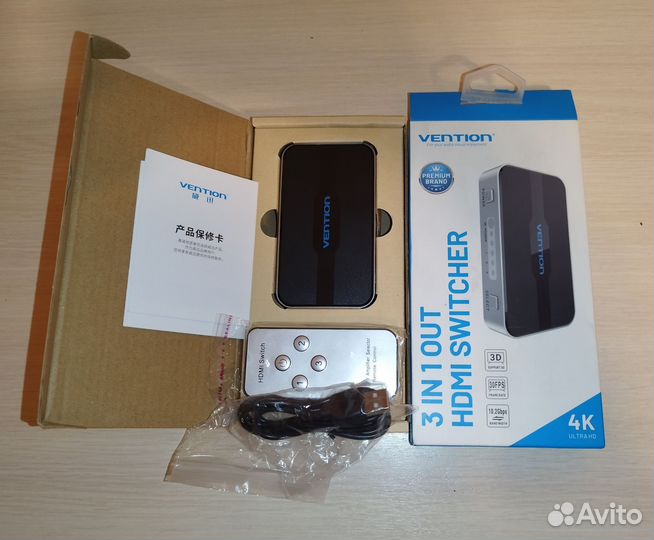Разветвитель Hdmi (switcher vention)