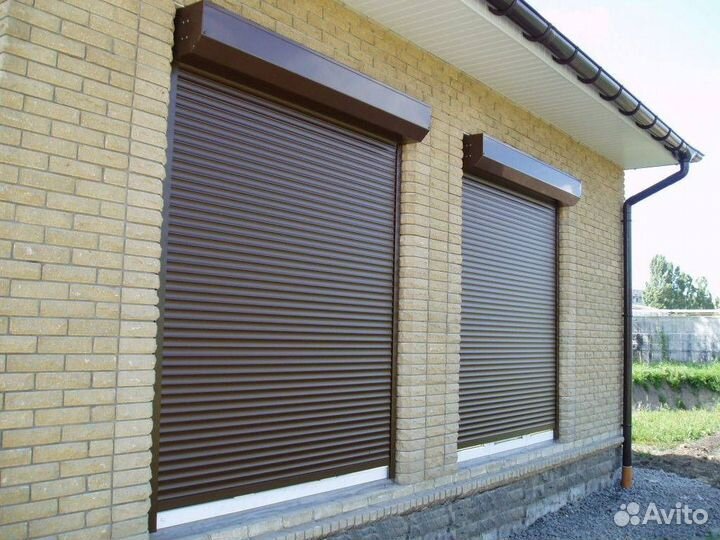 Рольставни (рассчет и установка)