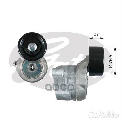 Натяжитель руч.ремня с роликом honda accord 2.4