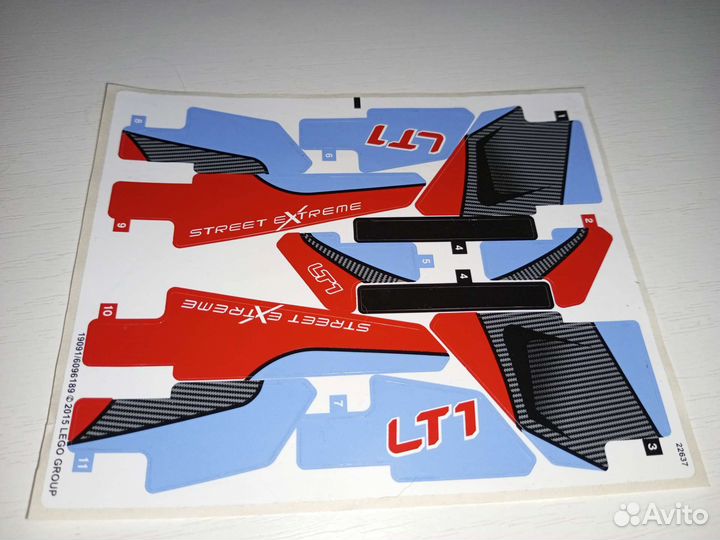 Lego technic 42036 2 в 1 Спортивный байк 2