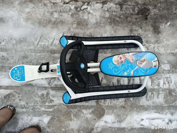 Детский снегокат бу