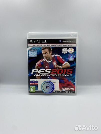 Pro Evolution Soccer PES 2015 PS3 (б/у, рус.суб.)