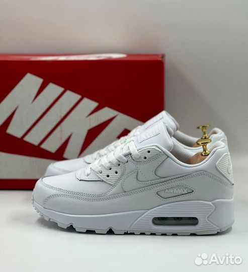 Элегантные Nike Air Max 90 Белые