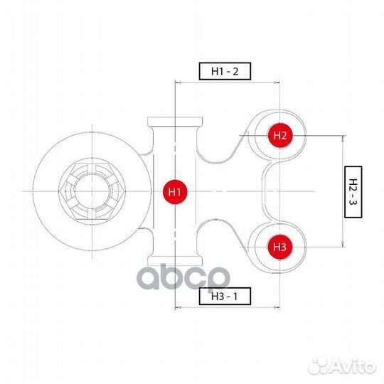 Шаровая опора (Старый cbmz28) CB0281 CTR