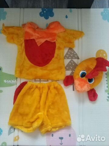 Костюм петуха на 3-5г
