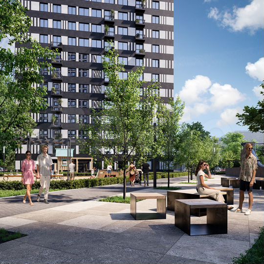 2-к. квартира, 50,8 м², 10/18 эт.