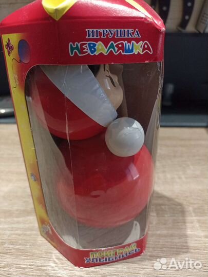 Игрушка неваляшка СССР
