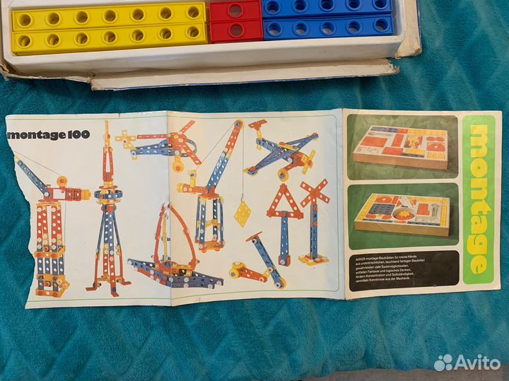 Конструктор montage 100 детский