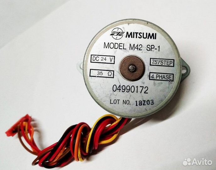 Двигатель шаговый mitsumi M42 SP-1
