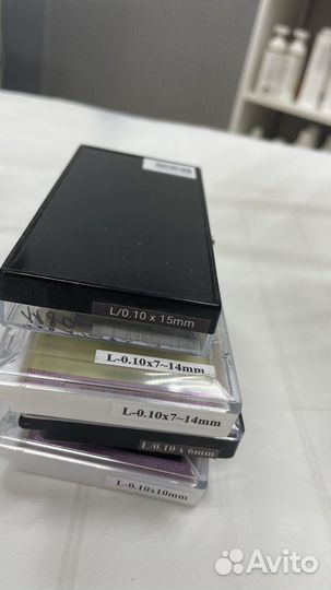 Ресницы для наращивания в ассортименте