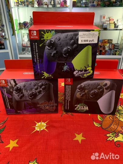 Nintendo Switch PRO Controller (новый)