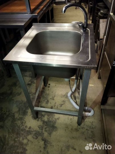 Мойка цельнотянутая 1секц. из нержавейки
