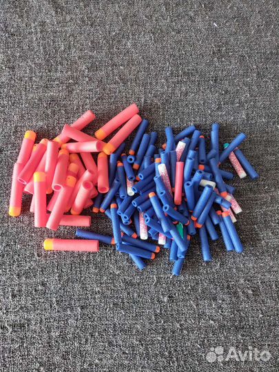 Nerf пистолет + патроны