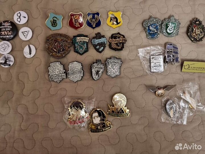 Значки в тематике Гарри Поттер