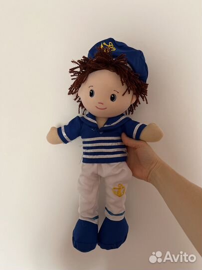 Кукла мягкая Моряк 48 см