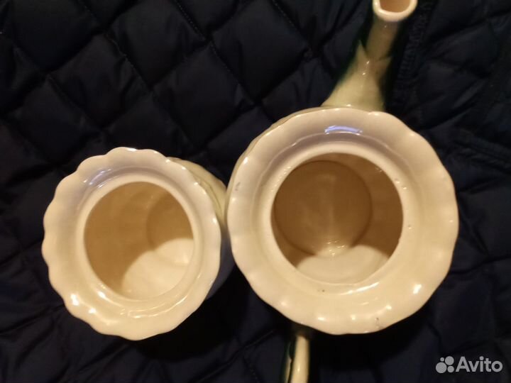 Заварочный чайник, сливочник, сахарница. СССР