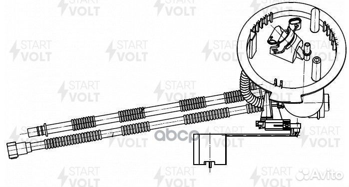 Модуль топливозаборника для а/м Mercedes-Benz C