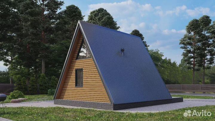 Каркасный дом A-Frame