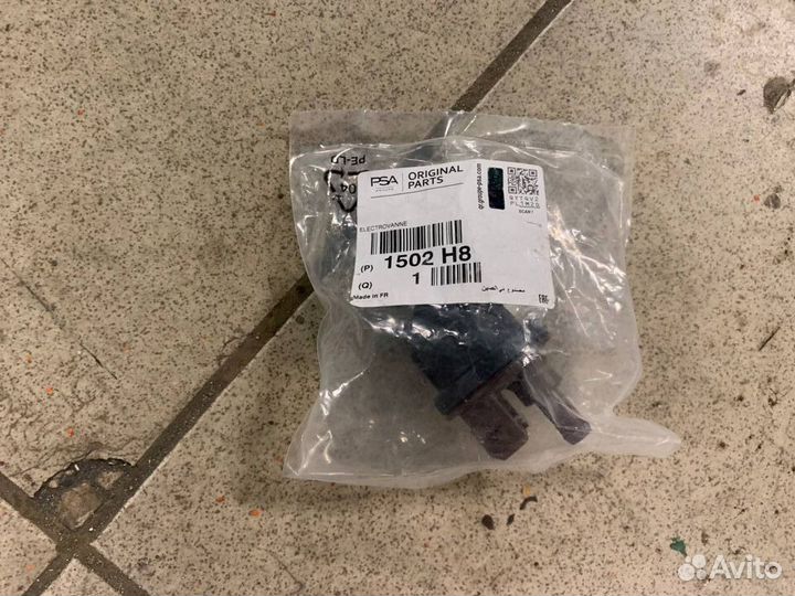 Клапан вентиляции бака citroen C4