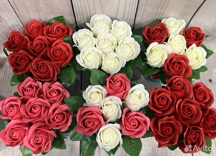 Букеты из мыла ручной работы