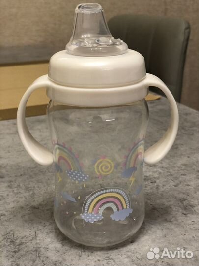 Поильник непроливайка, 270 мл, новый