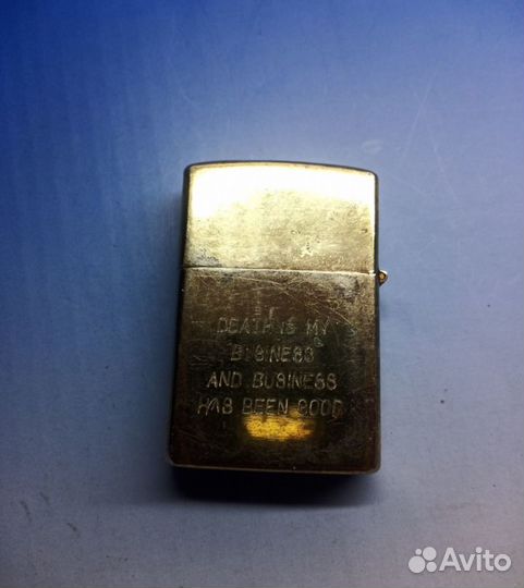 Зажигалка Zippo США во Вьетнаме CU CHI 1965-66