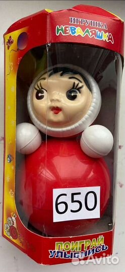 Новые игрушки неваляшка
