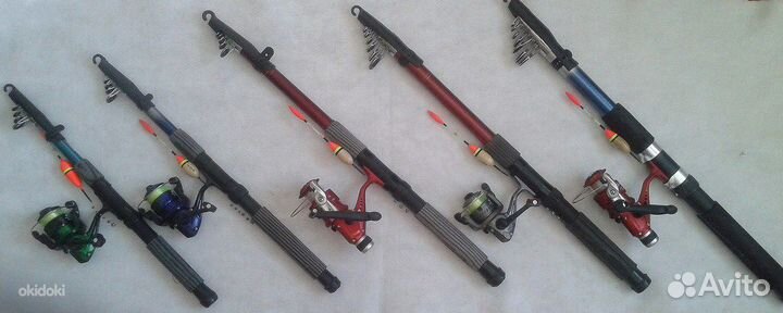 Удочки в сборе
