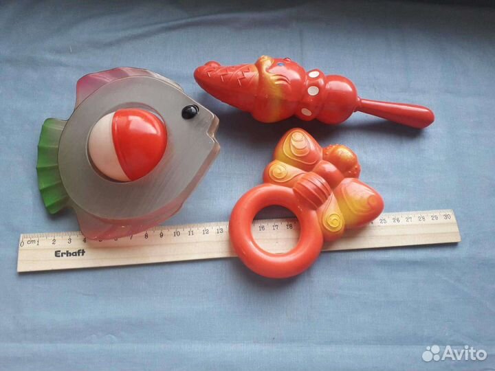 Игрушки СССР Целулоид колкий пластик