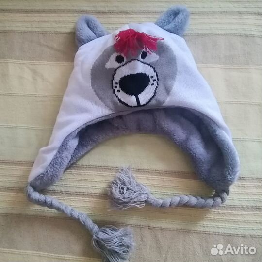 Шапки детск.взросл, Капюшон съёмн.подарочн