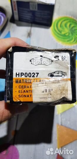 Колодки HsbHP0027 Новые