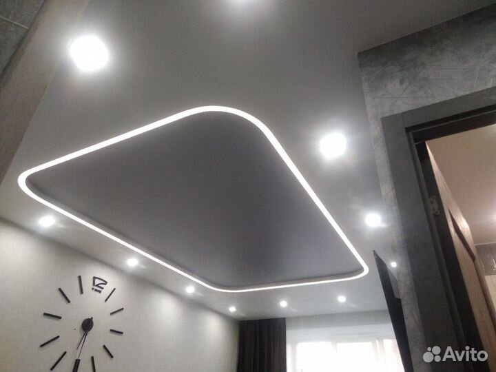 Натяжные потолки