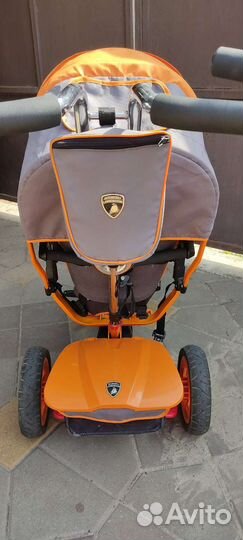 Детский трехколесный велосипед lamborghini