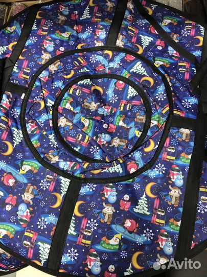 Тюбинг ватрушка 80с