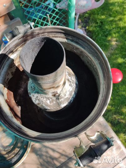 Самовар на дровах 7 литров бу