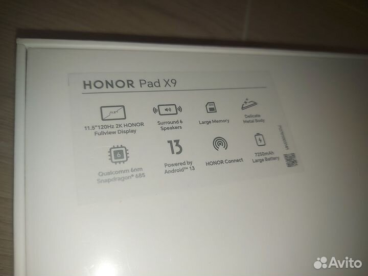 Планшет Honor Pad X9 LTE