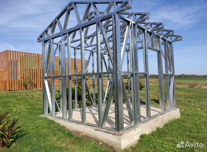 Лстк каркасные здания напрмую с завода