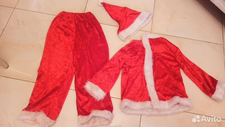 Костюм деда мороза детский