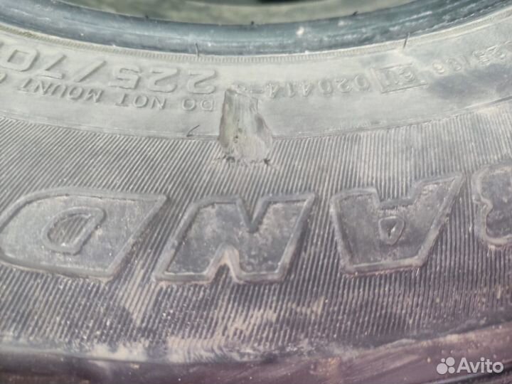 Dunlop Grandtrek SJ6 225/70 R16