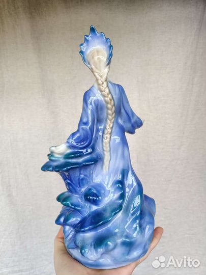 Хозяйка медной горы, фарфор, Гжель