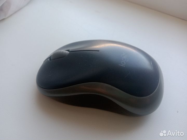 Logitech m185 беспроводная мышь без адаптера