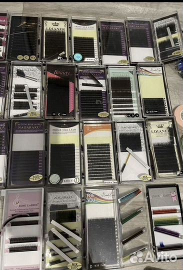 Материалы для наращивания ресниц