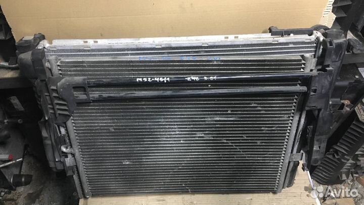 Кассета радиаторов BMW 3 E46 рест. 2001 6078211