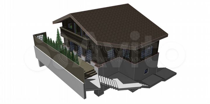 Дом 208 м² на участке 6 сот.