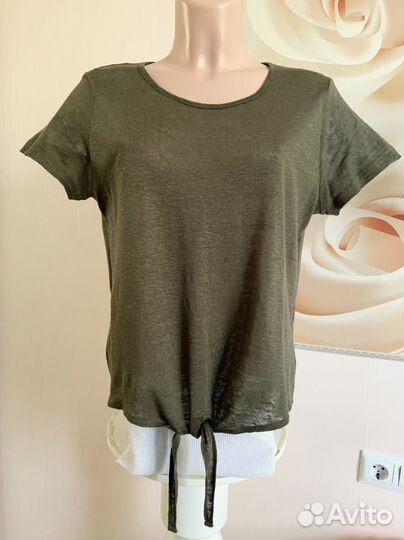 Футболка льняная