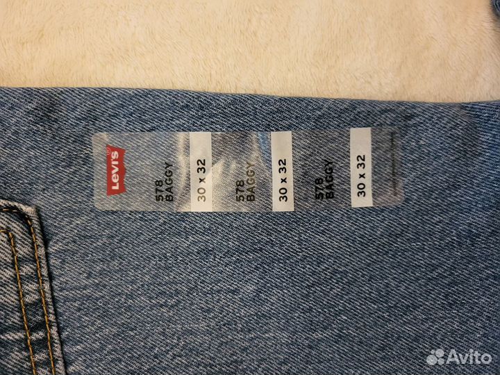 Джинсы levis 578 baggy