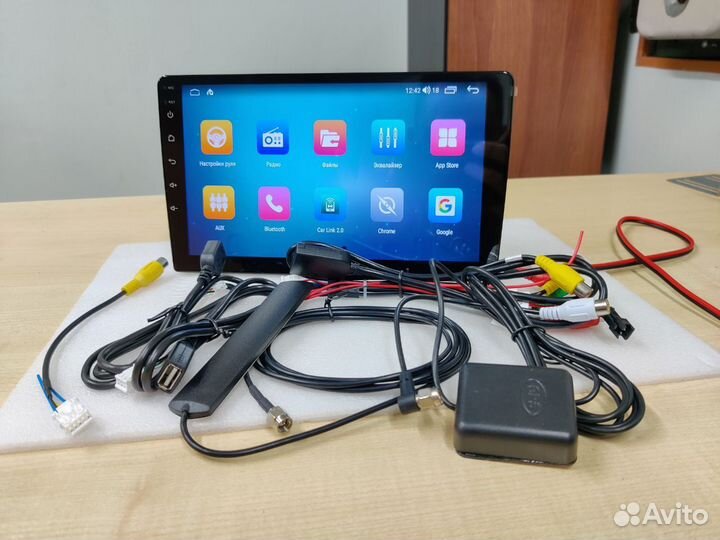 Магнитола Android 10 4*64Gb/8ядер4G/1280*720 qled