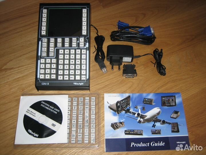 Панель блока бортового управления самолета CDU FMC