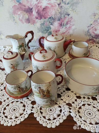 Чайный сервиз Шинуазри китайский стиль/Коллекционн